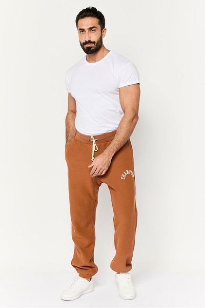 Champion Men Sportswear Fit Outdoor Jogger Pants, Choco Brown