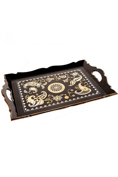 Dania wood serving tray classic design 50 cm