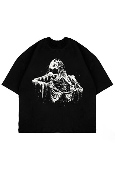 qubo sportswear & company Μπλουζάκι qubo Unisex Oversize με εμπριμέ βαμβακερό...