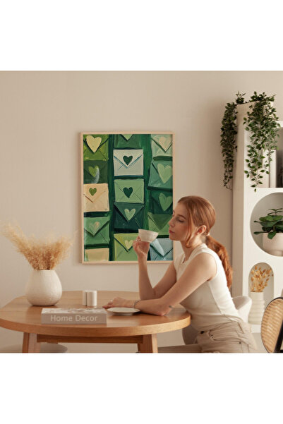 woodhomeworks Tek Bohem Tablo Salon Ofis Dekor Ttk