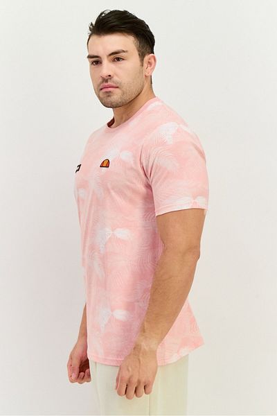 Ellesse Men Sportswear Fit Short Sleeves Outdoors T-Shirt, Pink