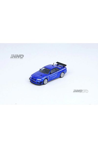 Inno 64 Models "نيسان سكاي لاين جي تي آر (R34) V-spec تم ضبطها بواسطة ""الألغام""."
