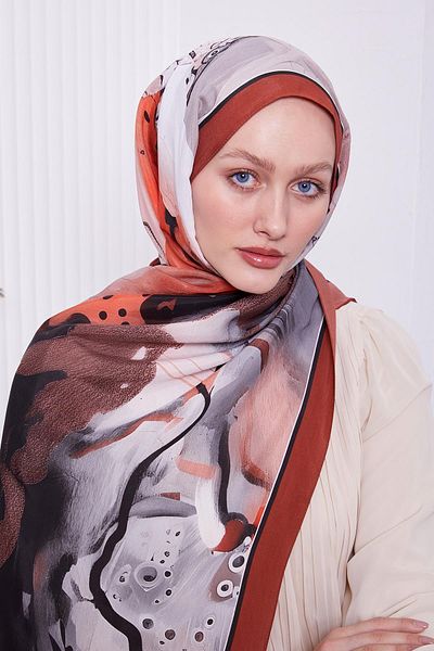 Levidor Tile Marbled Pattern Royal Shawl