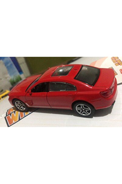 Sunman Toy Metal Model Car Flip up Door 1/36 Pull Drop Red Bmw