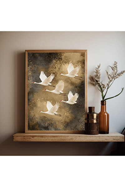 woodhomeworks Tek Bohem Tablo Salon Ofis Dekor Ttk