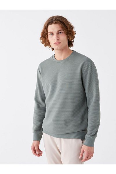 LC Waikiki Lcw Crew Neck Long Sleeve Men's Sweatshirt Fast Fashion