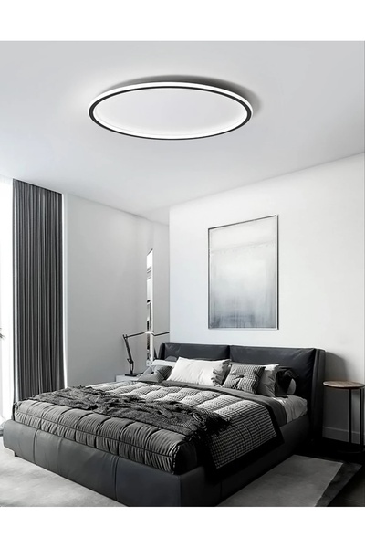 N Naturel Aydınlatma 50cm Dekoratif Led Armatür Avize / Içe Ve Dışa Işık / 3 ...