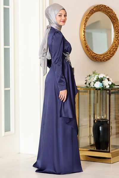 Modarafta Stylish Hijab Evening Dress