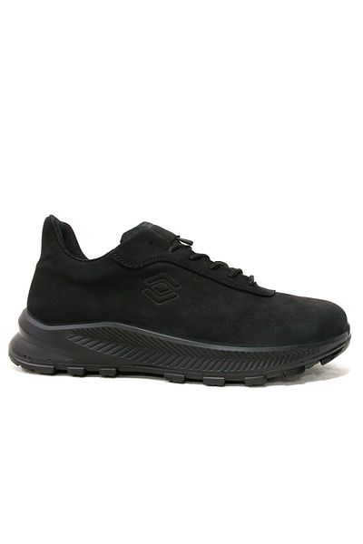 Scooter Black Lace-Up Anatomical Comfort Shoes