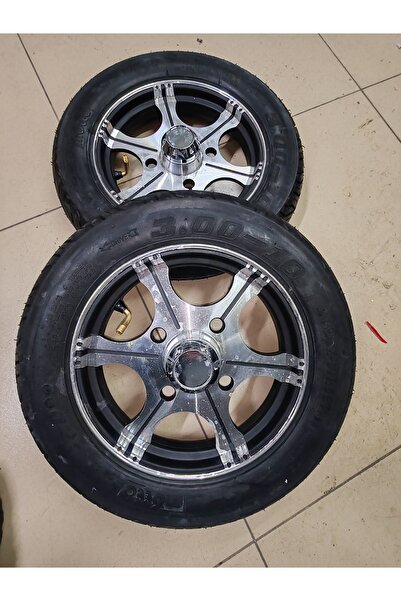 Yuki YK-61# CARETTA (Elektrikli) 3 Tekerli arka jant 1 adet 300 x 10 inç