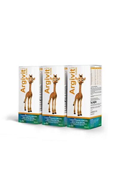 Argivit 150 ml Classic Syrup 3 Pieces