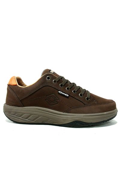Scooter Brown Scofit Lace-Up Anatomical Comfort Shoes