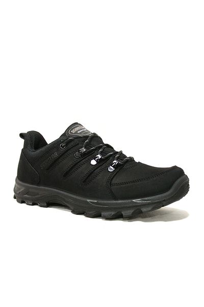 Scooter Black Watertight Waterproof Lace-Up Anatomical Comfort Shoes