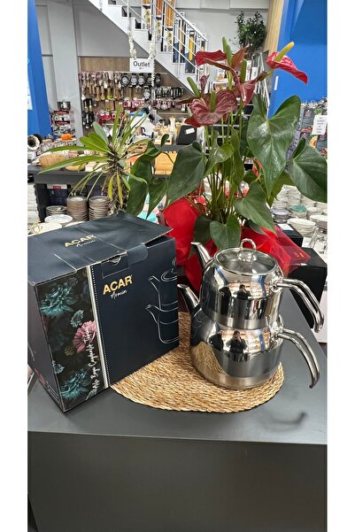 ACAR ARMİN SADE DELUX AİLE BOY ÇAYDANLIK TAKIMI