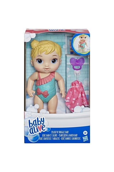 Baby Alive Hasbro Bebeğimle Banyo Zamanı
