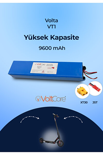 VoltCore Volta VT1 Uyumlu Elektrikli Scooter Bataryası Yüksek Kapasite 36v 96...