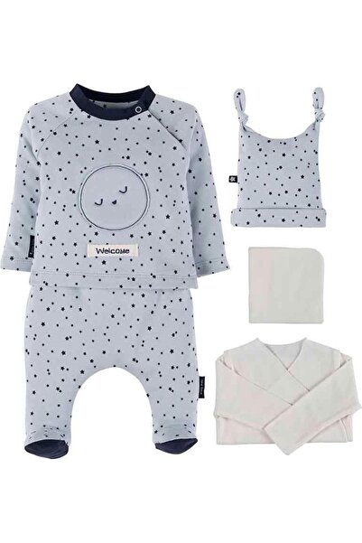 İDİL BABY Erkek Bebek 5 li Zıbın Takım