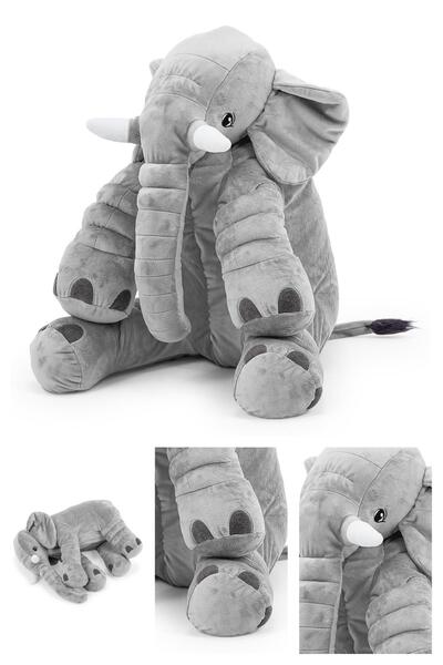 Wellgro My Big Size Plush Elephant Sleeping Companion
