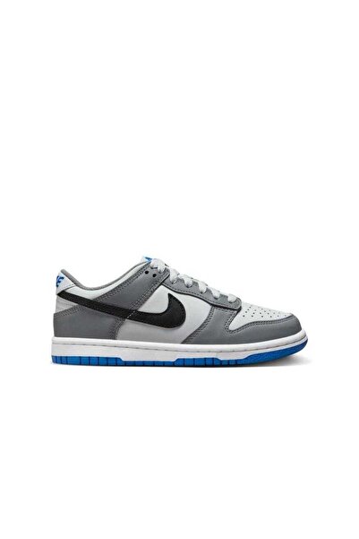 Nike Dunk Low (Gs) grey  leather shoes  unisex deri gri spor   ayakkabı fb9109-001