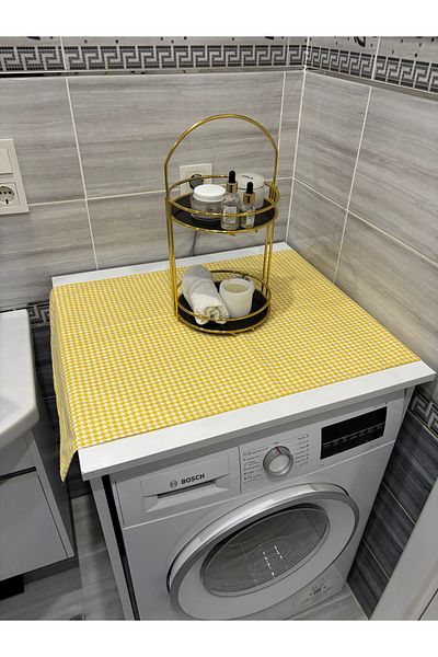 HALFART Yellow Goosefoot Duck Linen Waterproof and Soilproof Washing Machine Cover