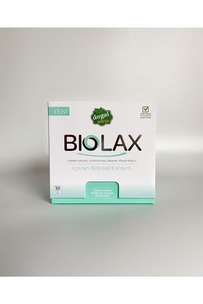 Doğal Adres Biolax Sindirime Destek Bitkisel Toz Karışım 30 Adet