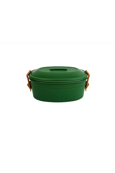 the midi 900ml Double Layer Oval Lunch Box - Ideal for Versatile Meals