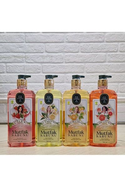 Eyüp Sabri Tuncer Eyüp Sabri Tuncer Fruits Kitchen Soaps 750 ml X 4