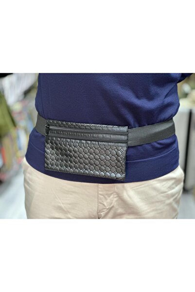 KOMANDO PAZARI Su Geçirmez Deri Hac Umre Pasaport Telefon Bel Çantası