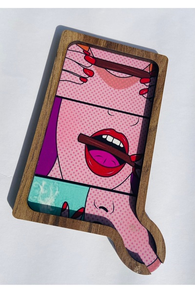 Chase Womm ahşap tütün tepsi