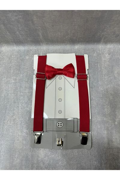 Dıgıl Kids Suspender Bow Tie 23 Apr 29 Oct 10 Nov 19 May Show Apparel