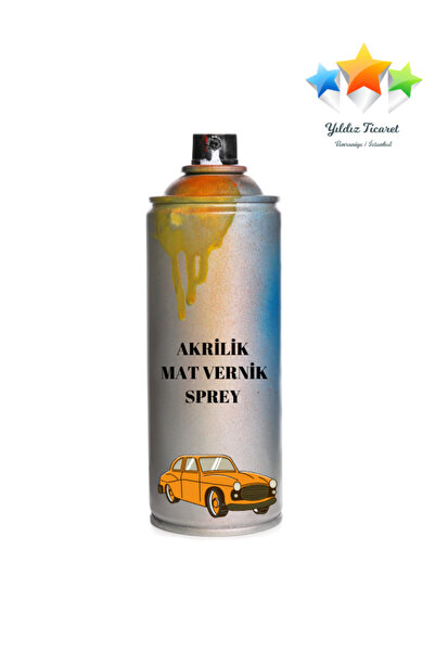 Yıldız Ticaret Ümraniye İstanbul AKRİLİK MAT VERNİK SPREY 400 ml