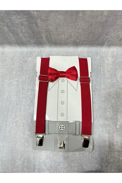 Dıgıl Kids Suspender Bow Tie 23 Apr 29 Oct 10 Nov 19 May Show Apparel