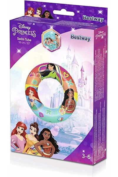 BESTWAY عوامة سباحة أميرات ديزني، قطر 56 سم / العمر 3-6