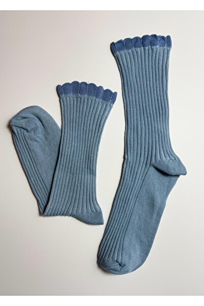 Rumon Дамски чорапи от памук с набори