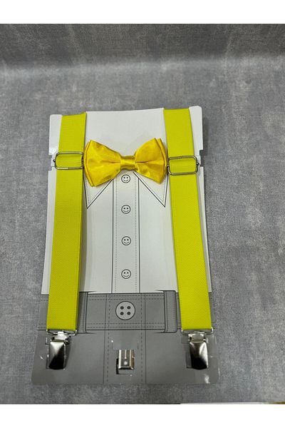 Dıgıl Kids Suspender Bow Tie 23 Apr 29 Oct 10 Nov 19 May Show Apparel