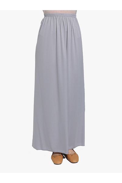 DAKKA KADİMA Gray Jareseli Two Piece Lace Prayer Dress
