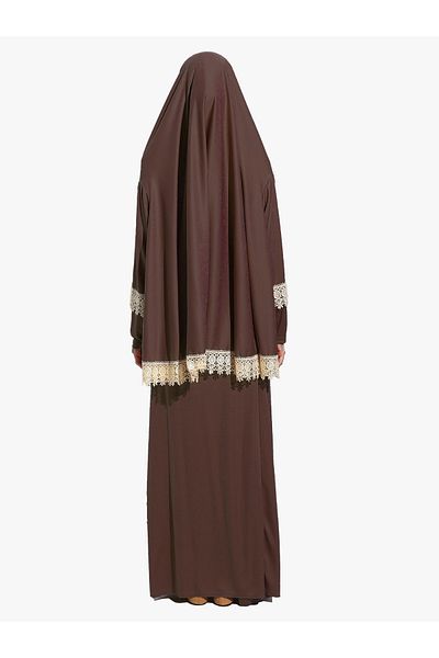 DAKKA KADİMA Lace Prayer Dress - Ii.Piece Brown