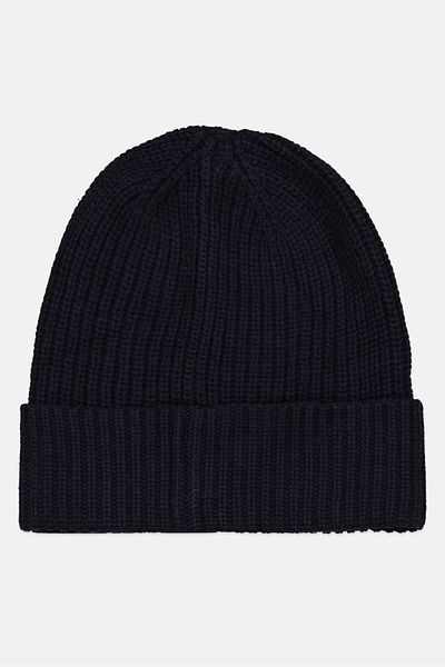 s.Oliver Women Knitted Bennie, Navy Blue