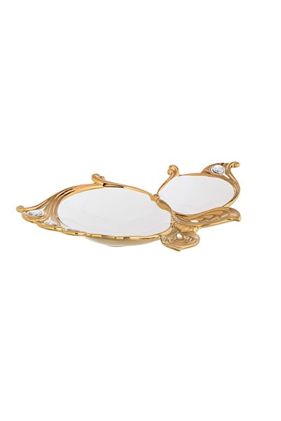 Dania Porcelain Serving Platter Butterfly