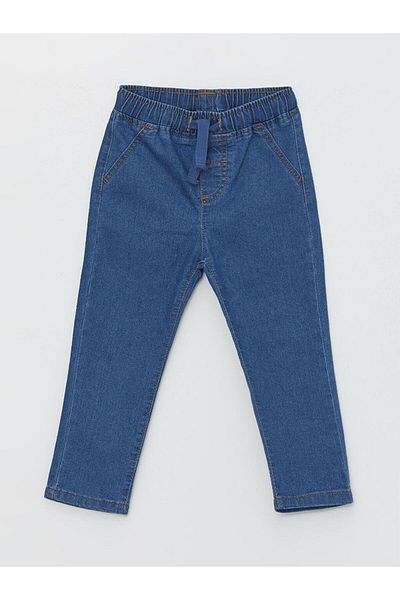 LC Waikiki Basic Baby Boy Jean Trousers with Elastic Waist
