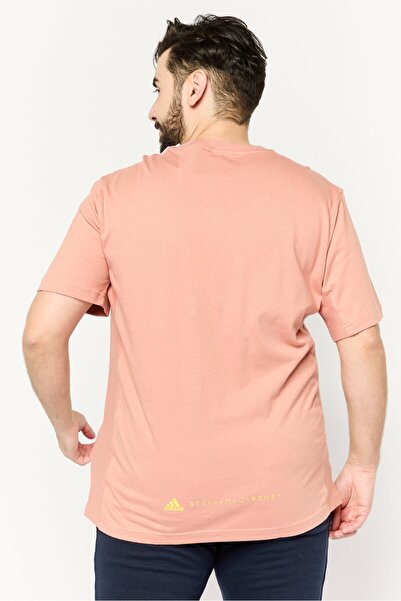 adidas by Stella McCartney Men Sportswear Fit Short Sleeves Outdoor T-Shirt, Blush