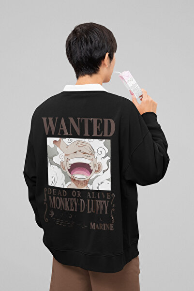SEVBANO Traži se unisex anime dukserica sa nadimkom Monkey D. Luffy