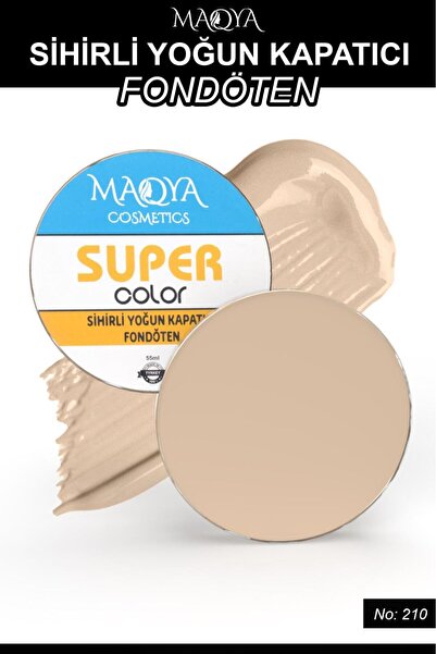 MAQYA Cosmetics Sihirli Yoğun Porselen Kapatıcı No:210/ Magic Intense Conceal...