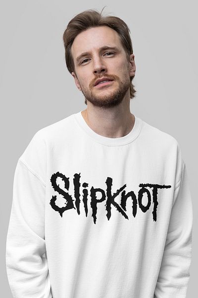 SEVBANO Slipknot Music Band Printed Unisex Oversize Sweatshirt