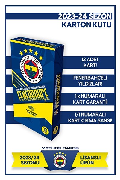 Fenerbahçe 2023-24 Fenerbahçe Sezon Kartları - Paket Futbolcu Kartları