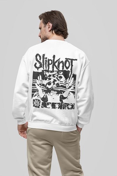 SEVBANO Slipknot Music Band Printed Unisex Oversize Sweatshirt