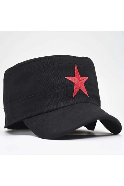 MYZİ STORE Fidel Castro Red Star Black Castro