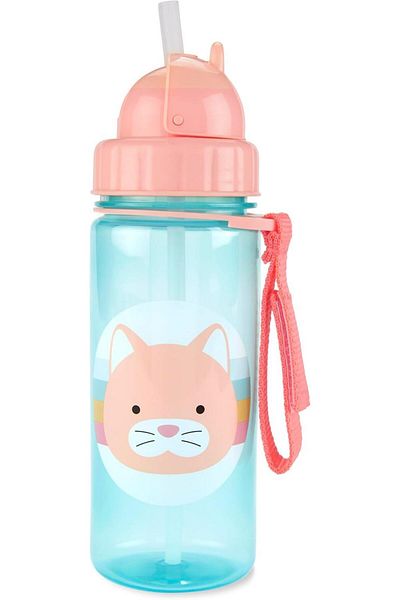 Skip Hop Cat with Straw Drinker