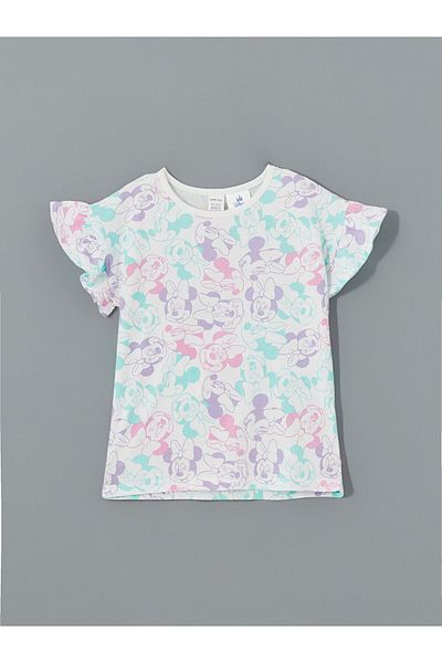 LC Waikiki M Printed Baby Girl T-Shirt and Leggings 2 Pcs