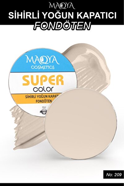 MAQYA Cosmetics Sihirli Yoğun Porselen Kapatıcı No:209/ Magic Intense Conceal...